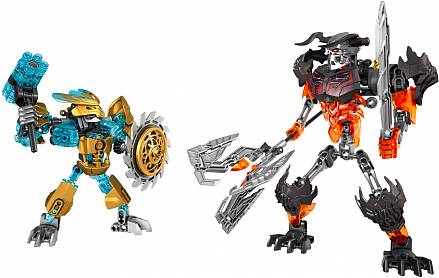 Lego Bionicle. Создатель Масок против Стального Черепа 
